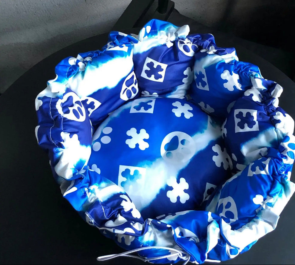 Chewy Pawtton Bed - Blue