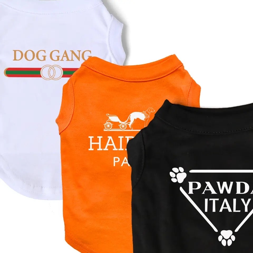 Doggy Drip Tees – DOGGY HAUTE COUTURE