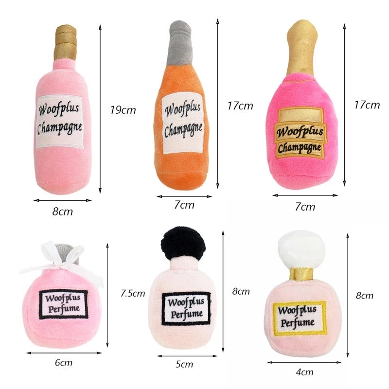 Champagne DOGGIE toys