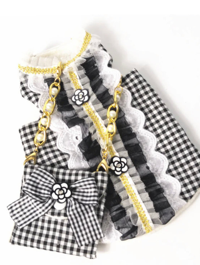 Chewnel Dress & Handbag