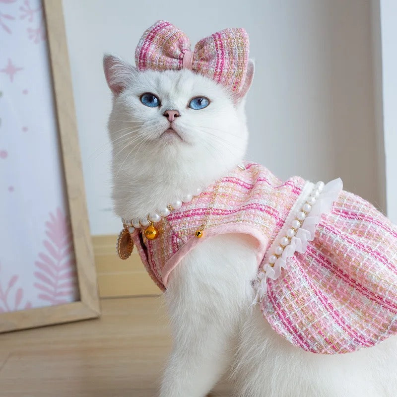 Princessa Dress & Bow Set