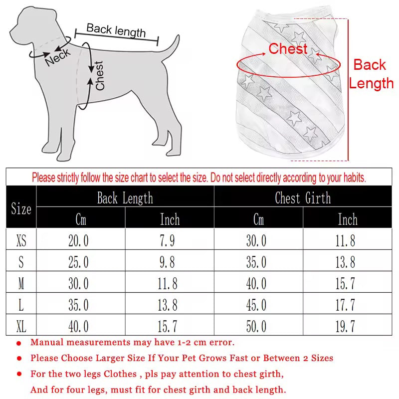 USA Dog Tee