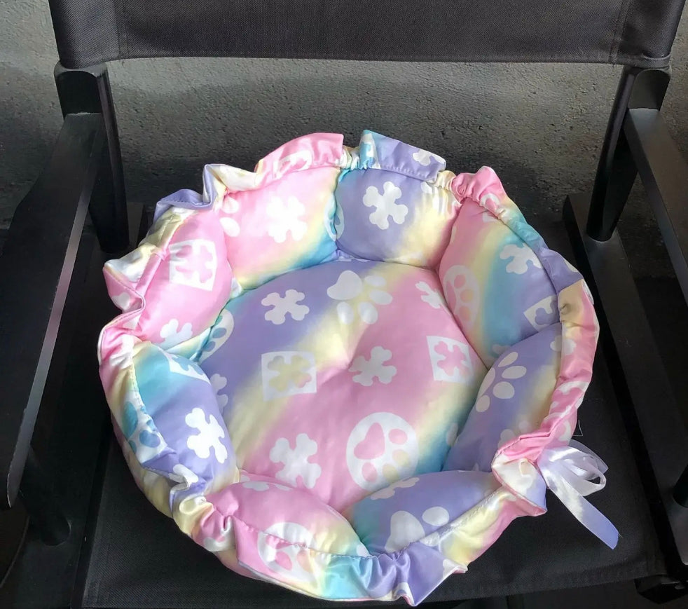 Chewy Pawtton Bed - Pink