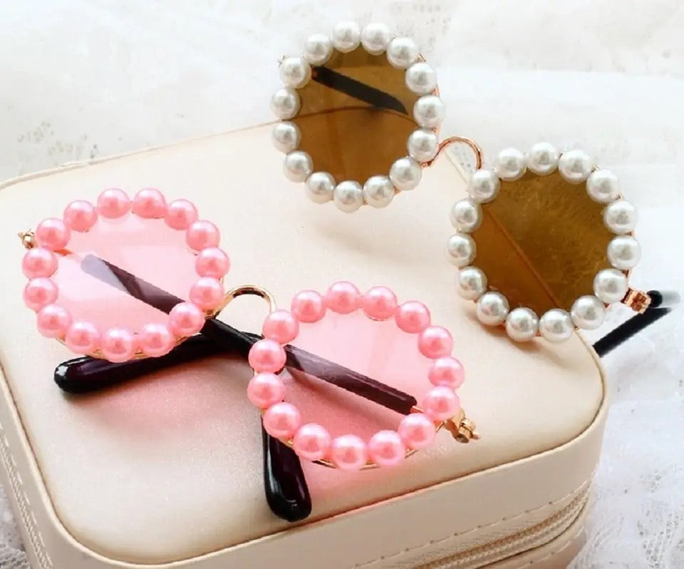 Pearly Pink Sunglasses