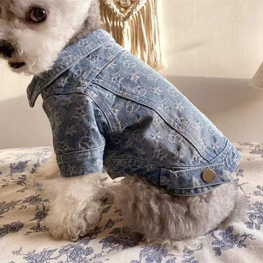 Chewy Pawtton Jean Jacket