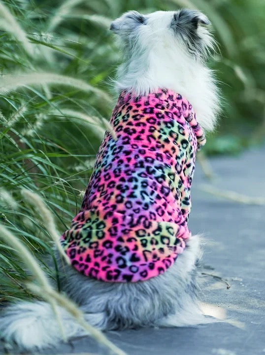 Rainbow Leopard Jacket