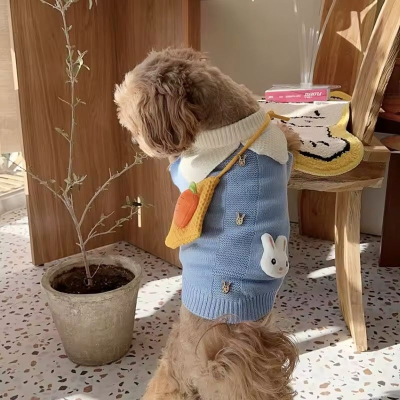 Corduroy Easter Bunny Sweater