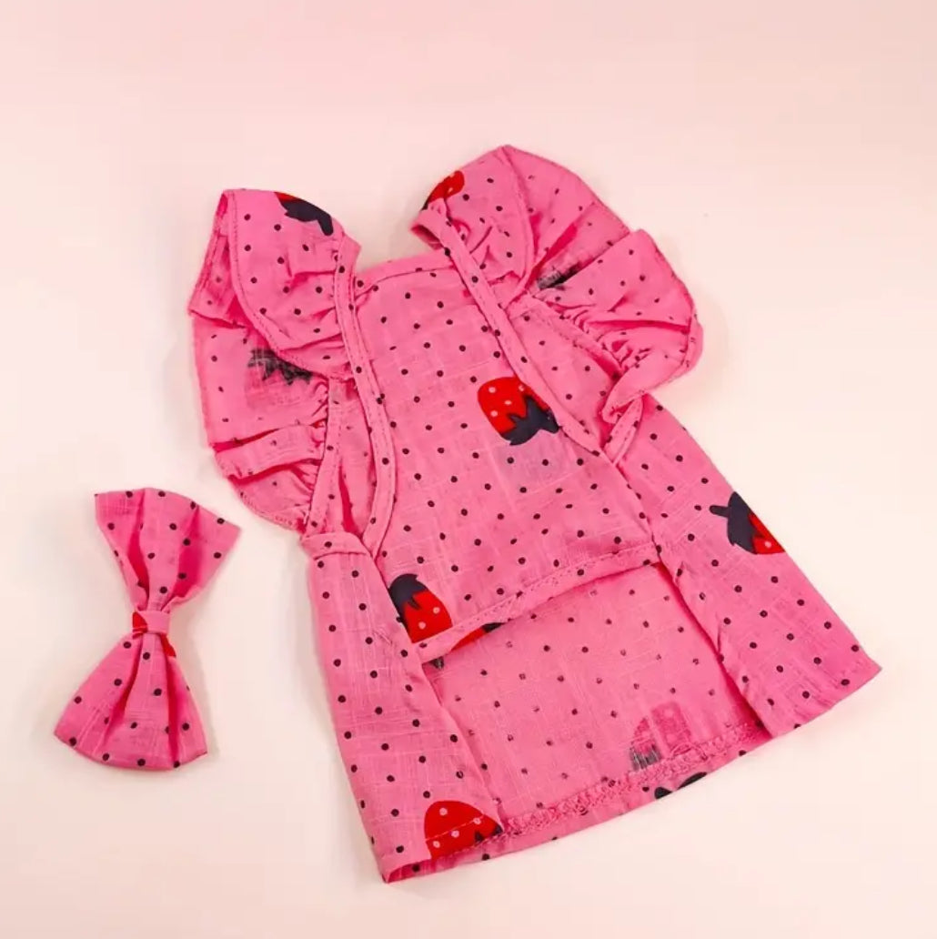 Strawberry Baby Dress