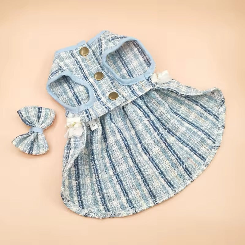 Priscilla Dress & Bow Set