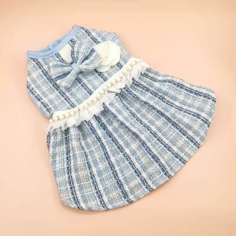 Priscilla Dress & Bow Set