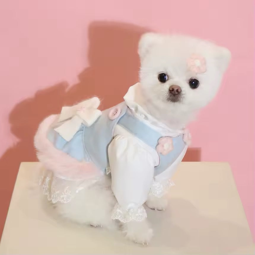 Baby Blue Easter Bunny Outfit