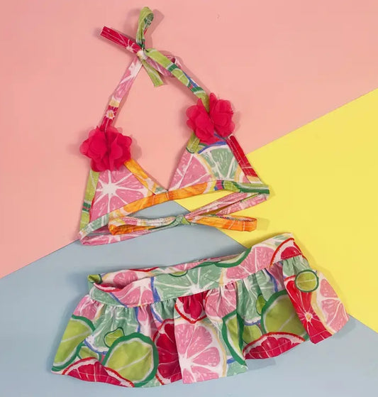 Citrusy swimwear