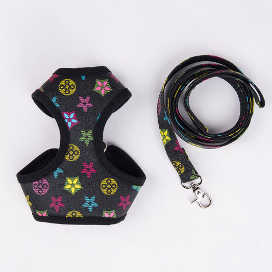 Chewy Vuitawn Harness and Leash Set