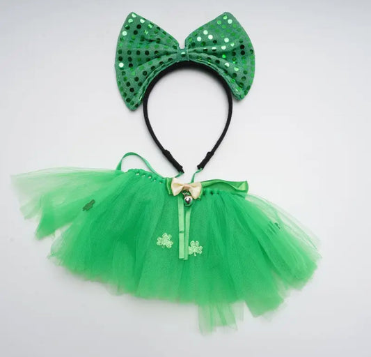 Saint Patrick’s Day Tutu and Bow