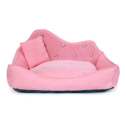 Pink Bejewelled Bed