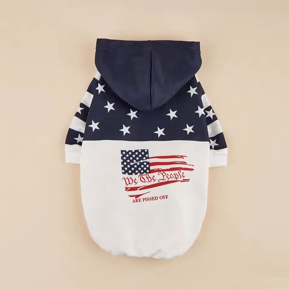 USA American Fourth of July Hoodie