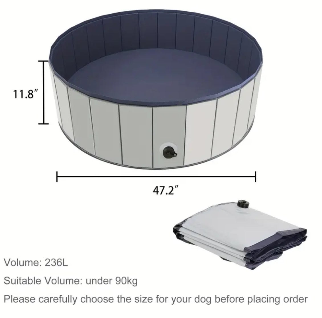 Collapsible Dog Pool