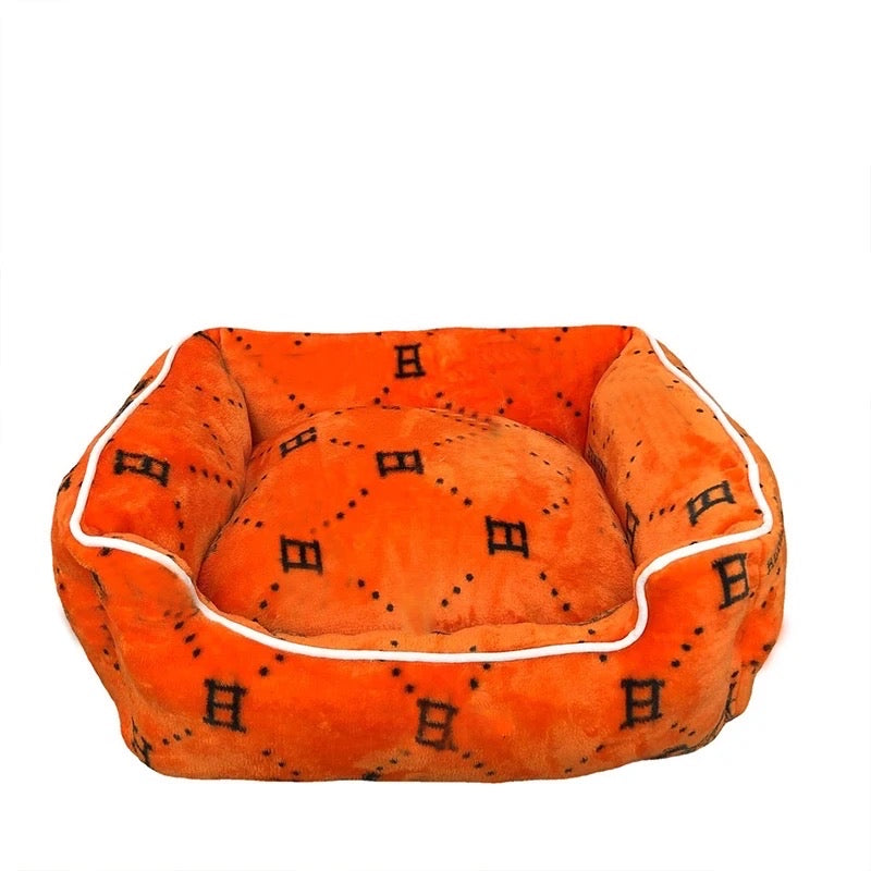 Burnt orange dog clearance bed