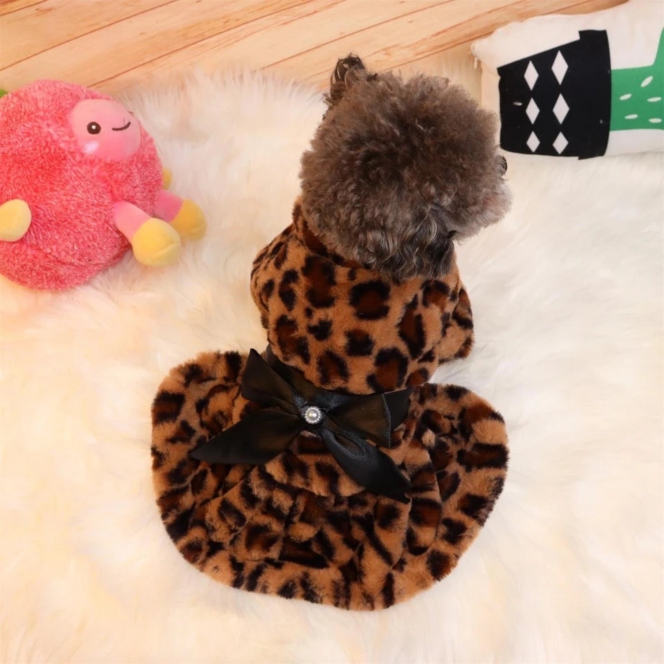 Miss Daisy Leopard Coat