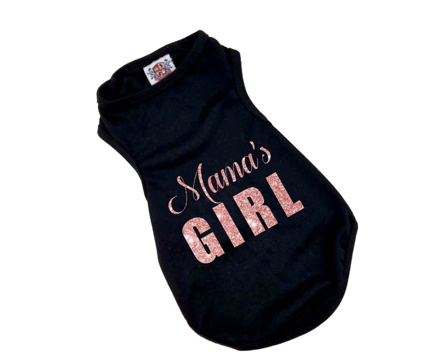 mommas girl dog tee for small dogs
