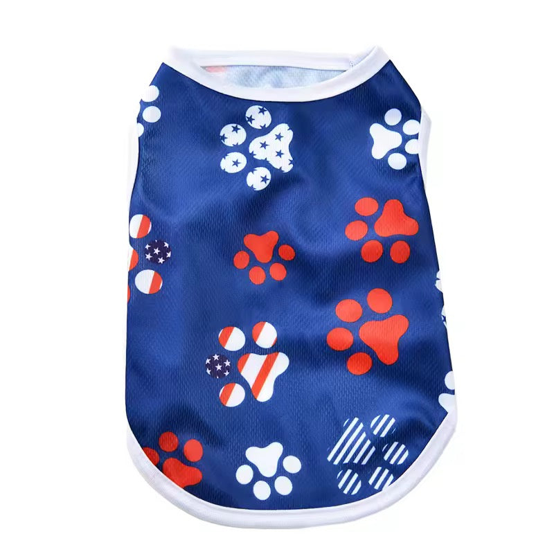 USA Paw Dog Tee