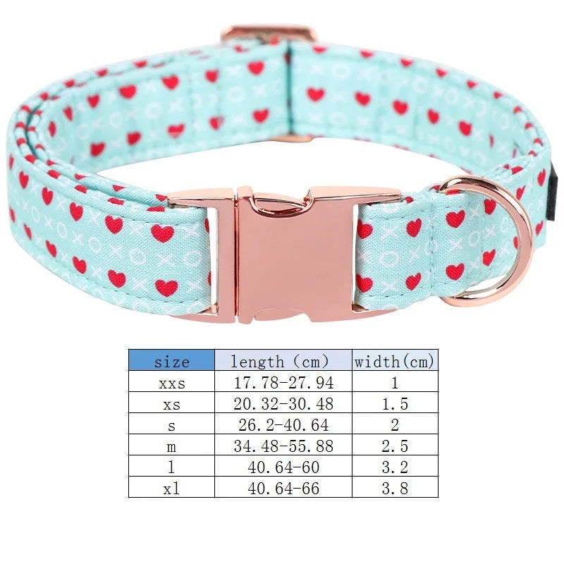 Heart Bowtie Collar