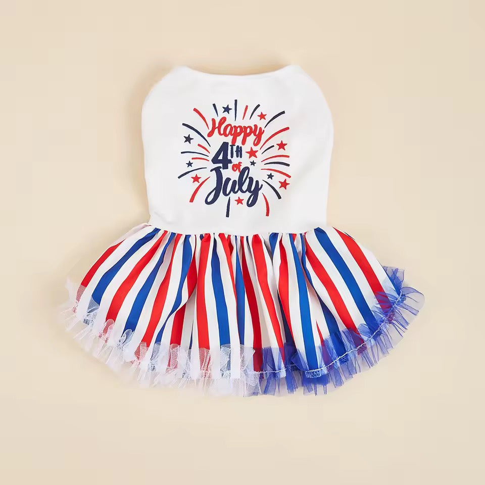 Fourth of July Dress – Doggy Haute Couture Fourth of July Dress – Doggy Haute Couture