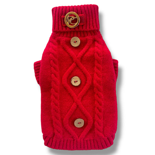 Red sweater