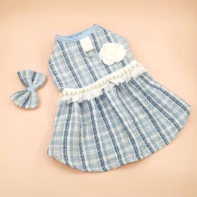 Priscilla Dress & Bow Set