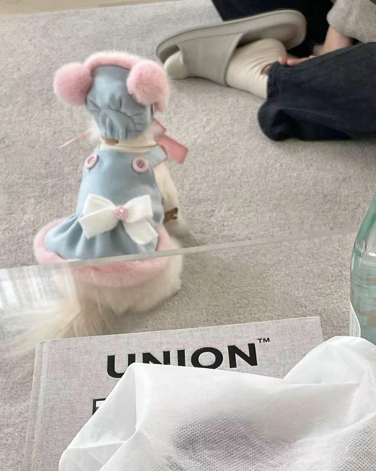 Baby Blue Easter Bunny Outfit