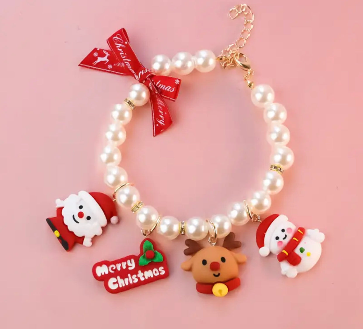 Holiday Pearl Necklace