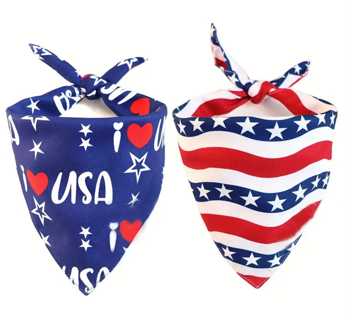 I Love USA Bandana