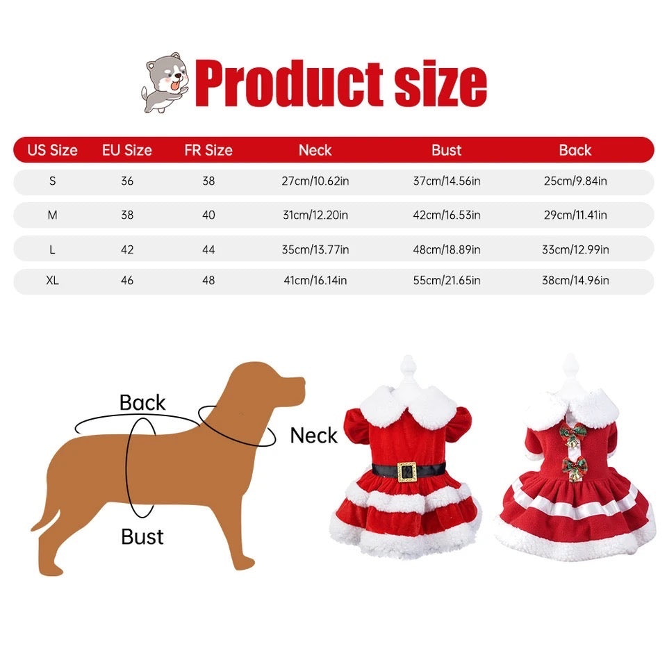 Miss Clause Christmas Holiday Dress