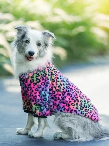 Rainbow Leopard Jacket