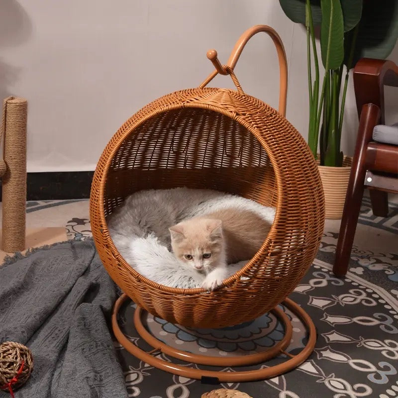 Swing basket bed