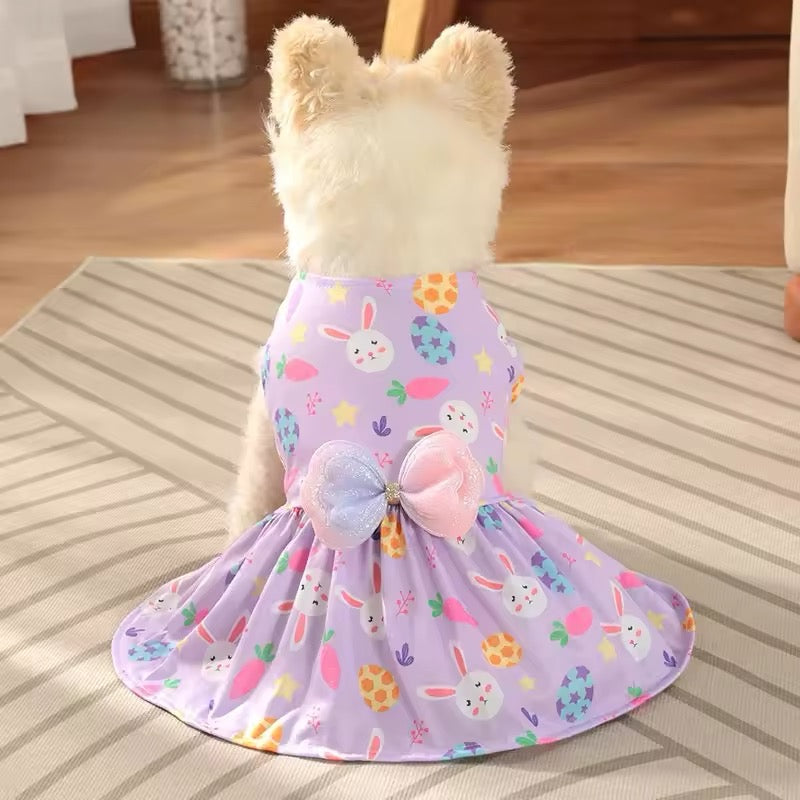 Lilac Easter Bunny Dress