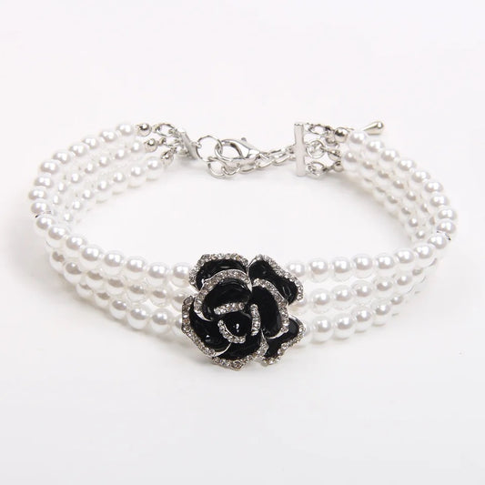 Black Rose Necklace
