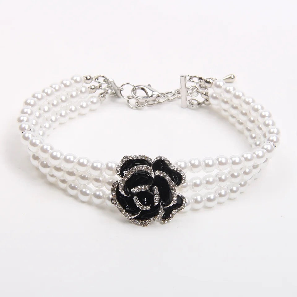 Black Rose Necklace