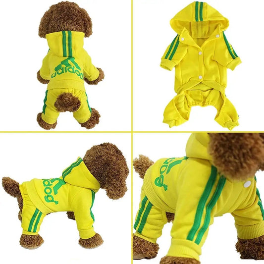 Adidog Yellow Set