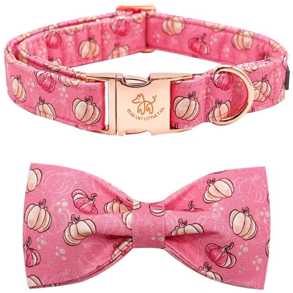 Pink Pumpkin Collar