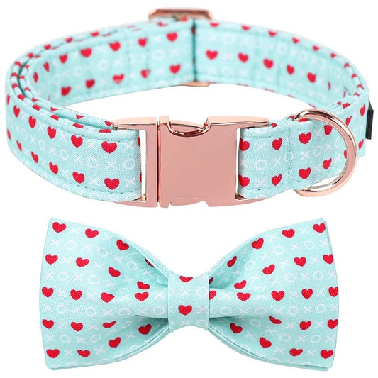 Heart Bowtie Collar