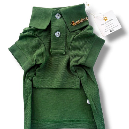 Green cotton shirt